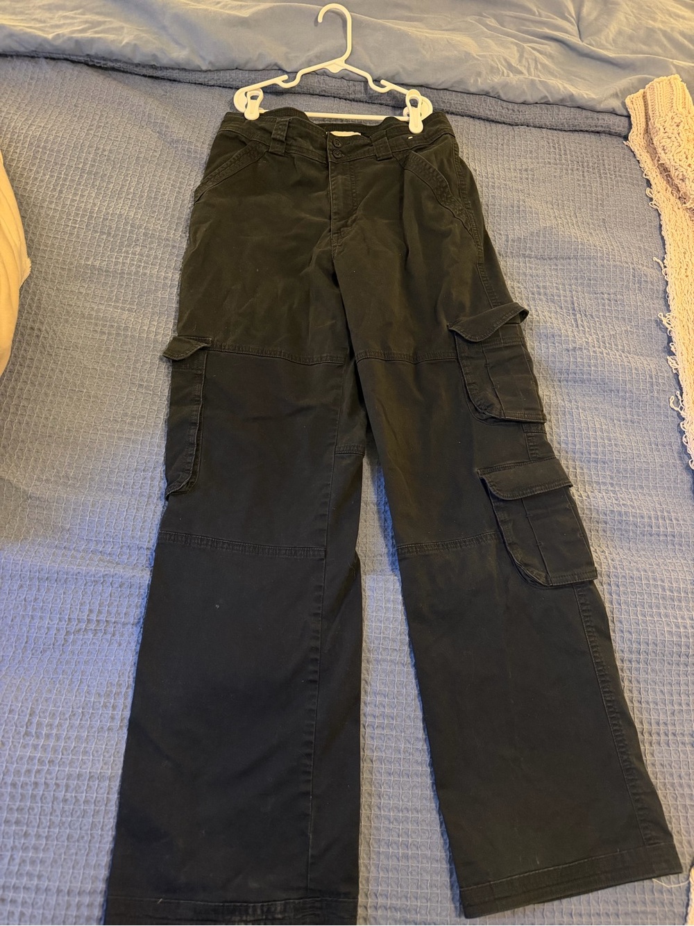 Abercrombie Black Cargo Pants - Classic  Style